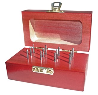 BURR SET D DOUBLE CUT SA-42, SB-42, SC-42, SD-42, SF-42, SG-42, SJ-42, SK-42, SL-42, SM-42, SN-42 | Monster